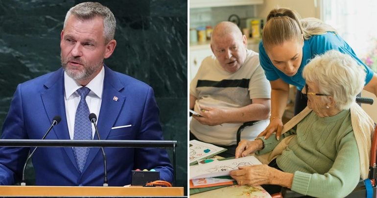 Peter Pellegrini, dôchodci a zdravotník