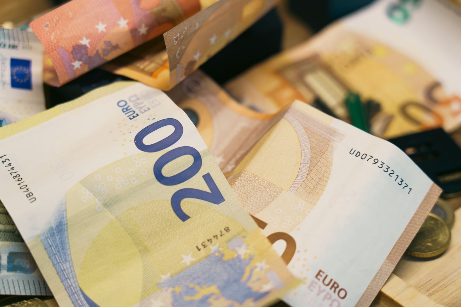 Ilustračná foto eurobankoviek