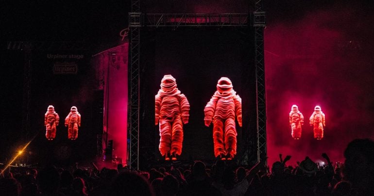 Vystúpenie skupiny The Chemical Brothers