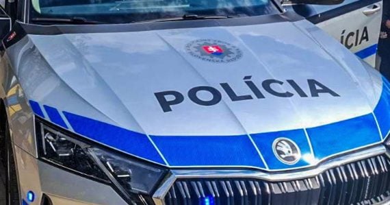 Ilustračná foto policajného auta