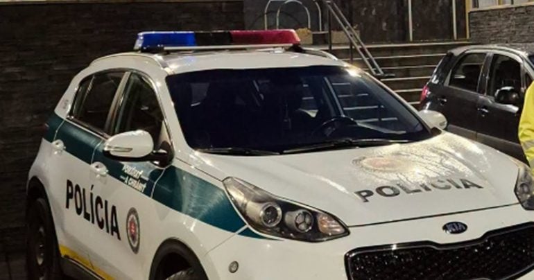 Ilustračná foto policajného auta