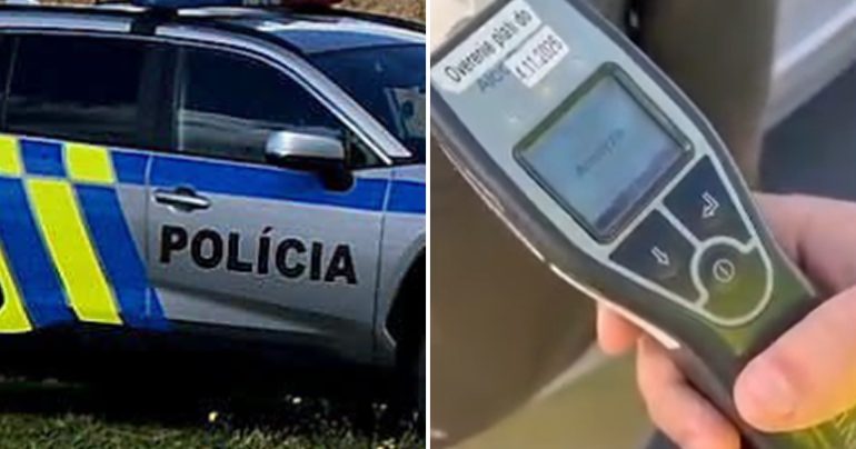 Polícia vykonáva meranie alkoholu v krvi