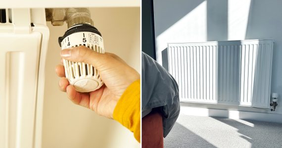 Termostat na radiátore
