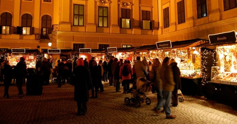 Schönbrunn vianočné trhy