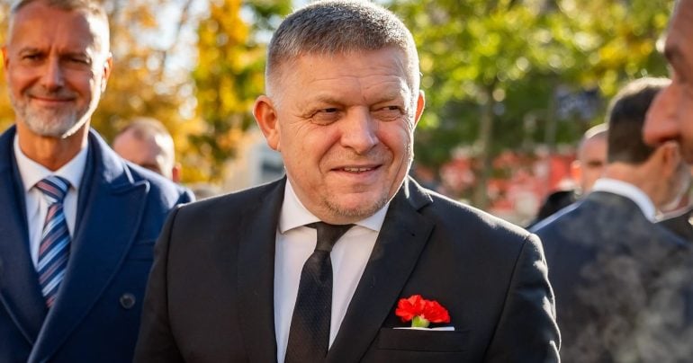 Predseda vlády SR Robert Fico