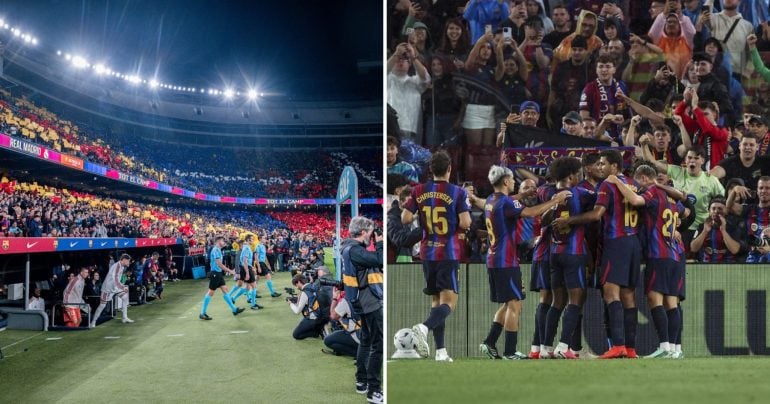 Zápas Barcelony proti Realu Madrid