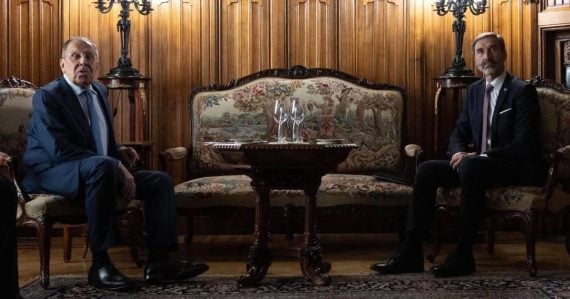Rokovanie Juraja Blanára a Sergeja Lavrova
