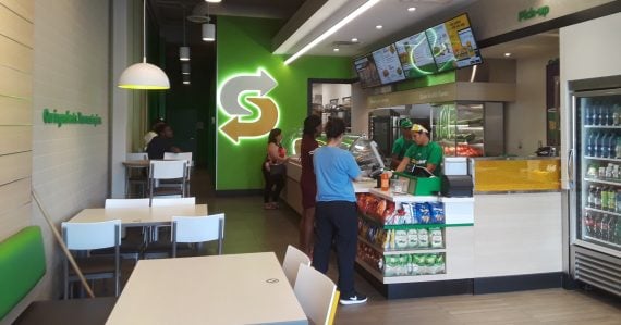 Reštaurácia Subway