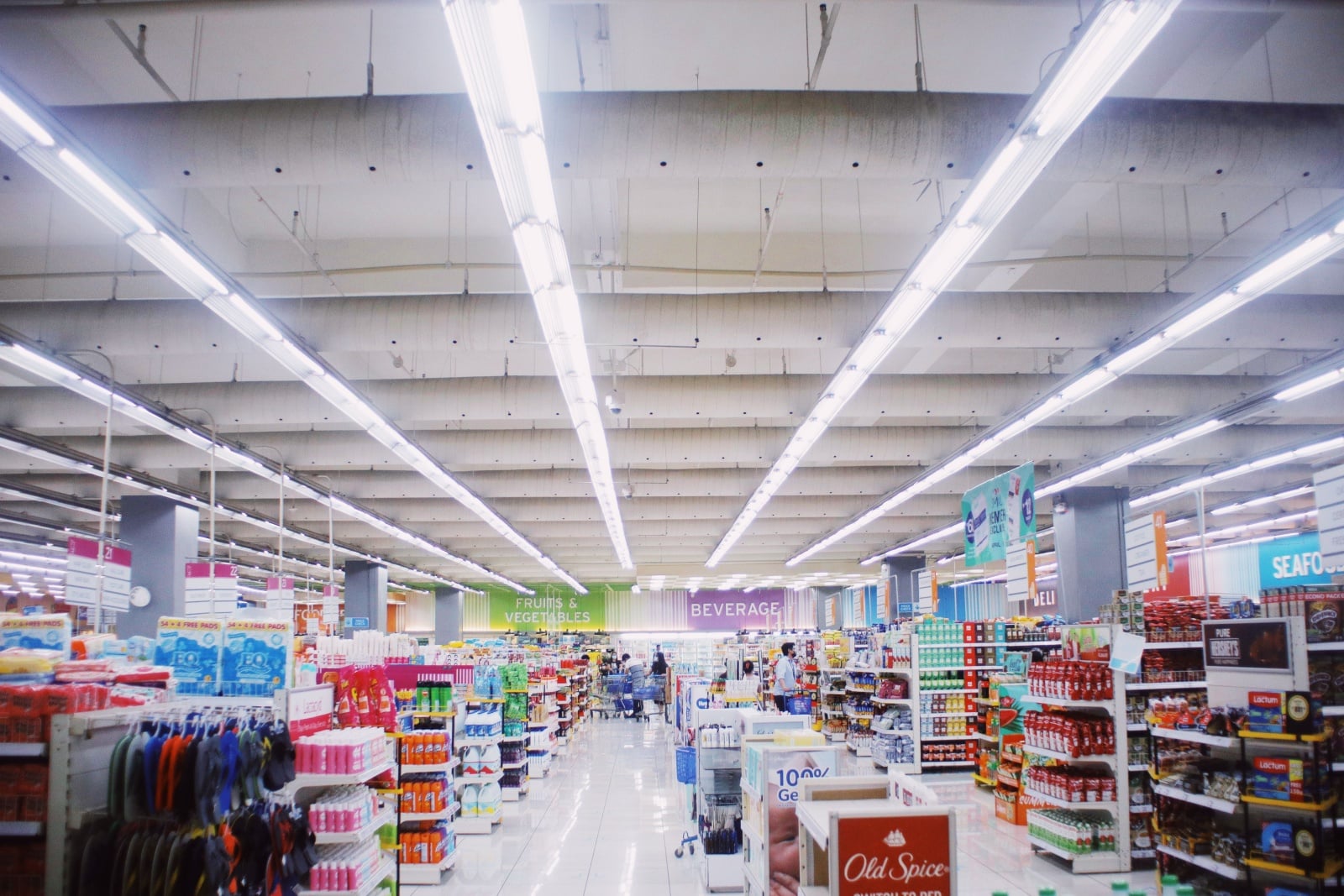 Ilustračná foto supermarketu