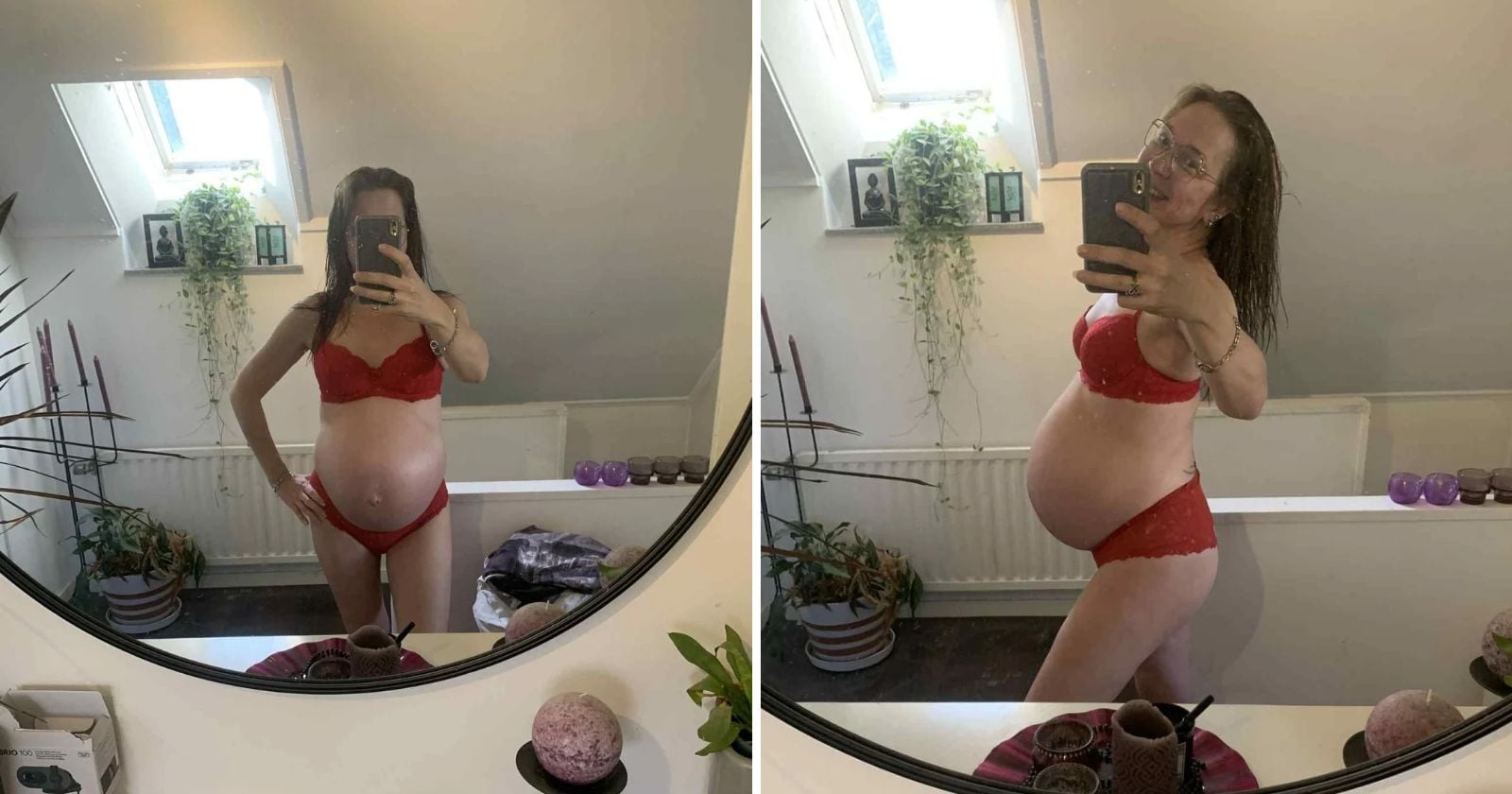 Mamička Marie ukázala tehotenské bruško