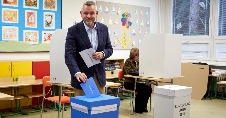 Peter Pellegrini počas volieb