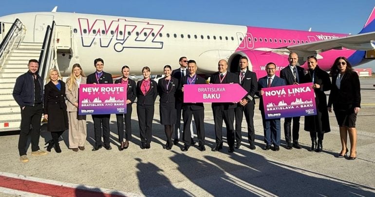 Nová linka z Bratislavy do Baku