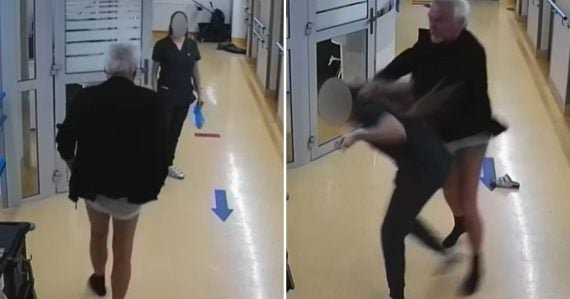 Útok muža na sestričku